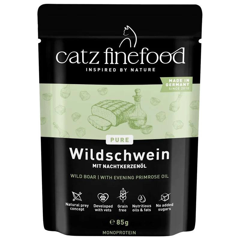 catz finefood Purrrr No. 109 Wildschwein 85 g