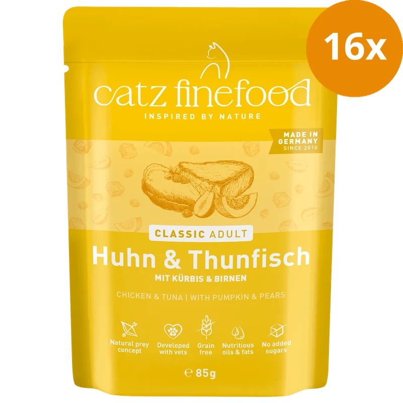 catz finefood No. 25 Huhn & Thunfisch 85 g