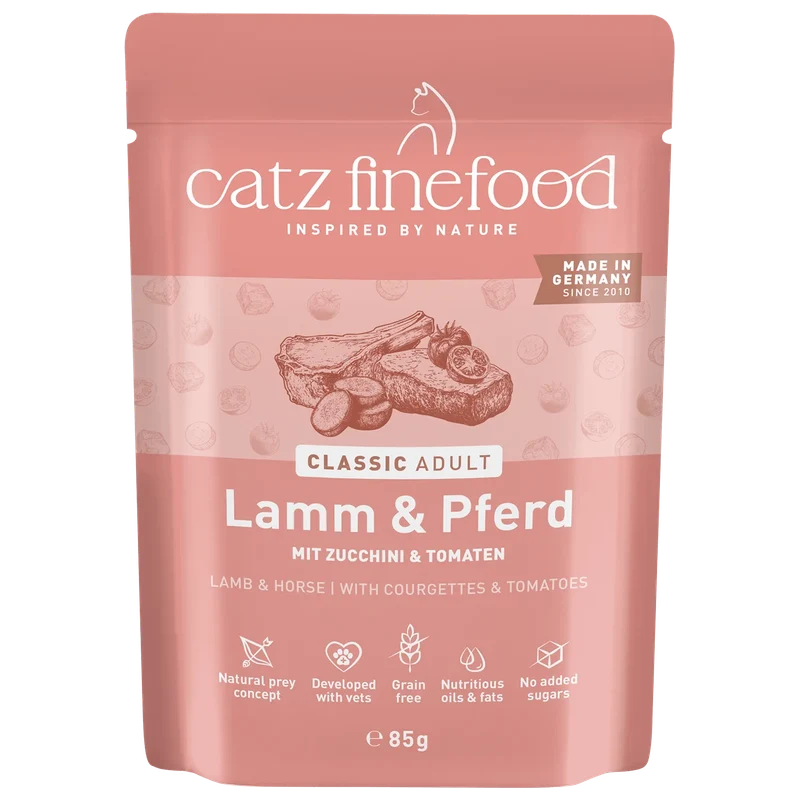 catz finefood No. 19 Lamm & Pferd 85 g