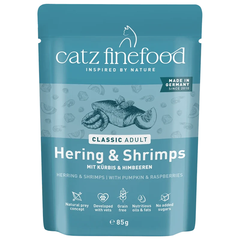 catz finefood No. 13 Hering & Shrimps 85 g