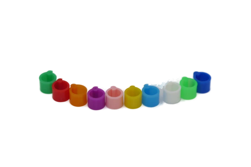 Ringe - Kennringe 6 mm für Wachteln, Tauben und Küken