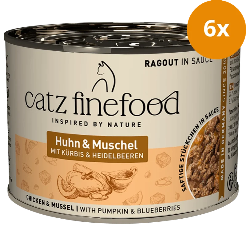 catz finefood Ragout No. 613 Huhn & Muschel 190 g
