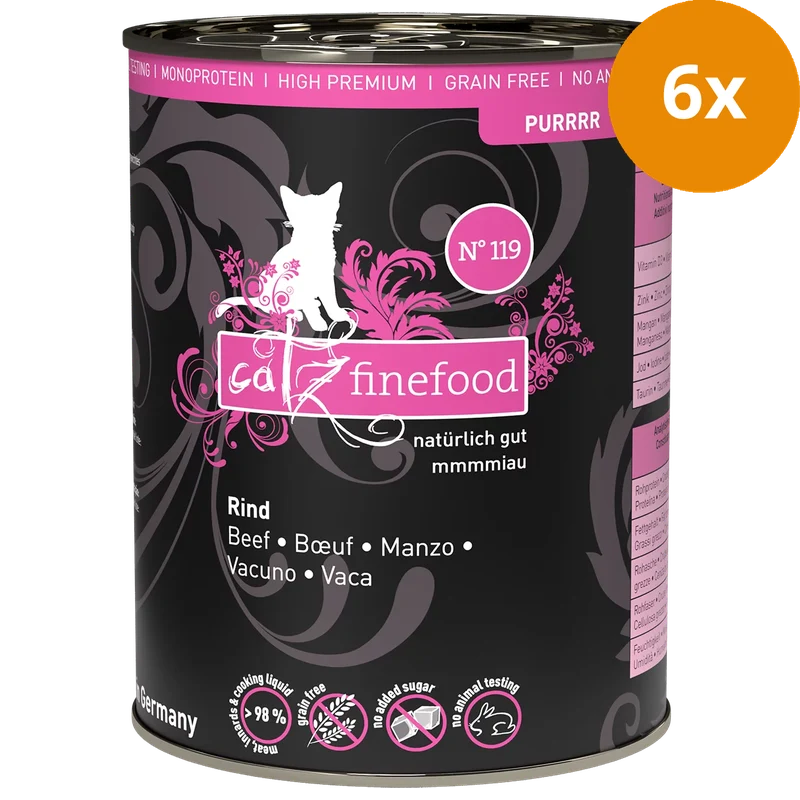 catz finefood Purrrr No. 119 Rind 400 g
