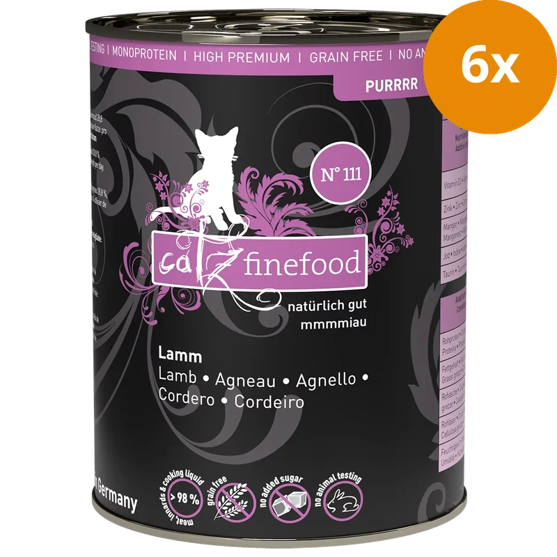 catz finefood Purrrr No. 111 Lamm 400 g