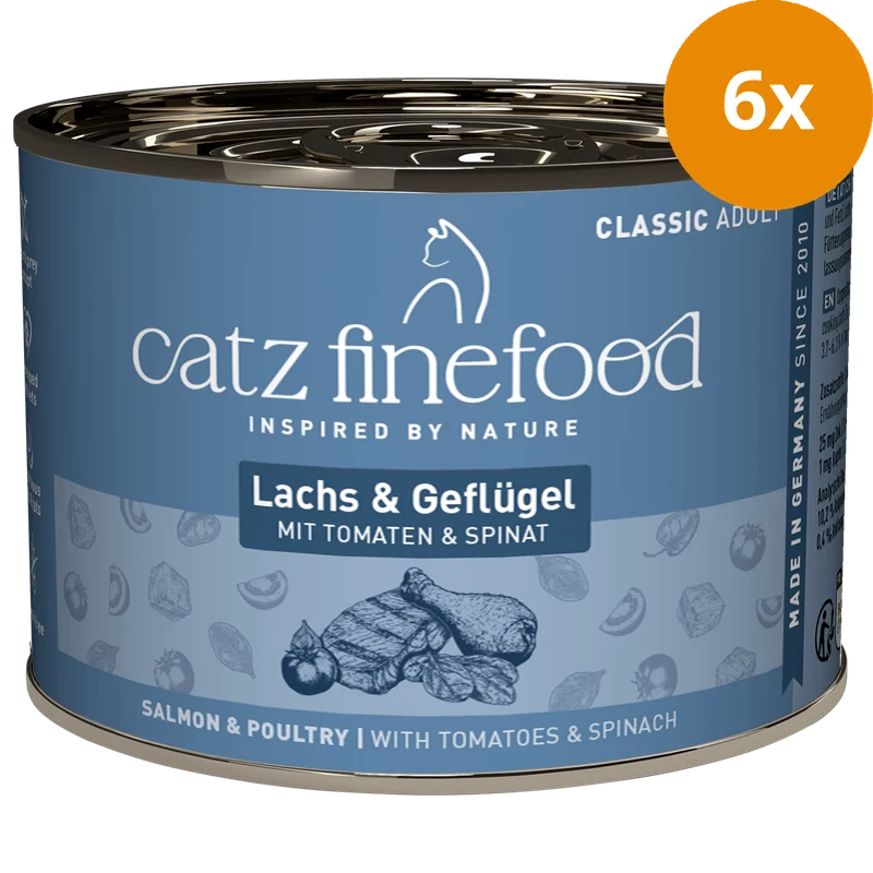 catz finefood No. 5 Lachs & Geflügel 200 g