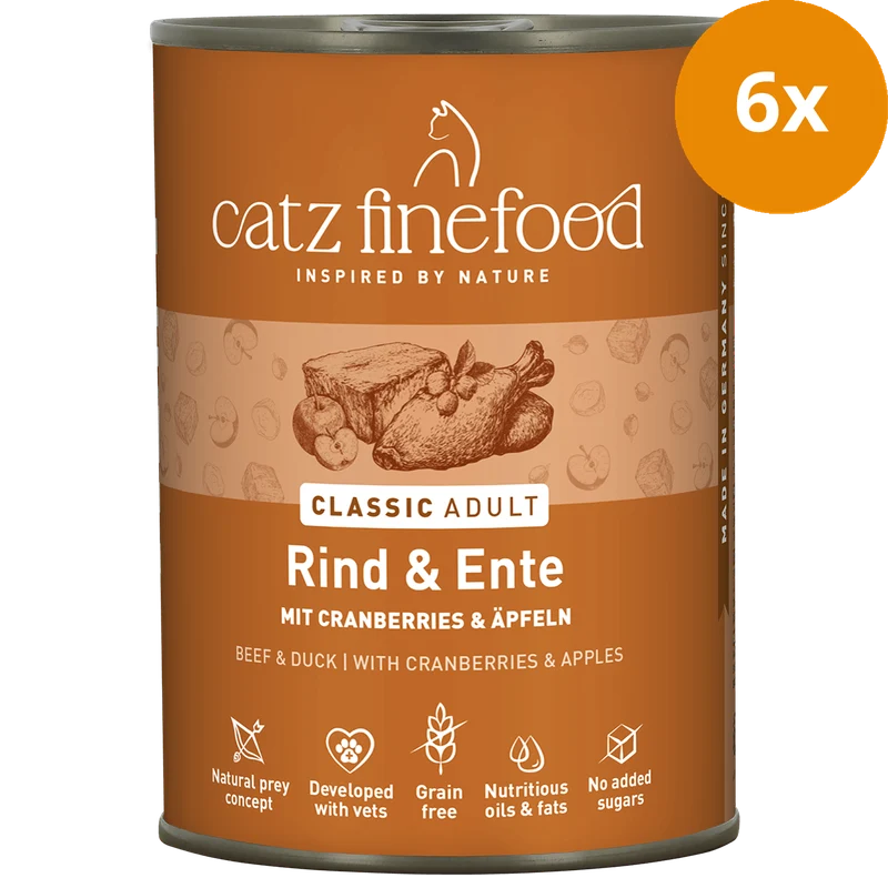 catz finefood No. 23 Rind&Ente 400 g