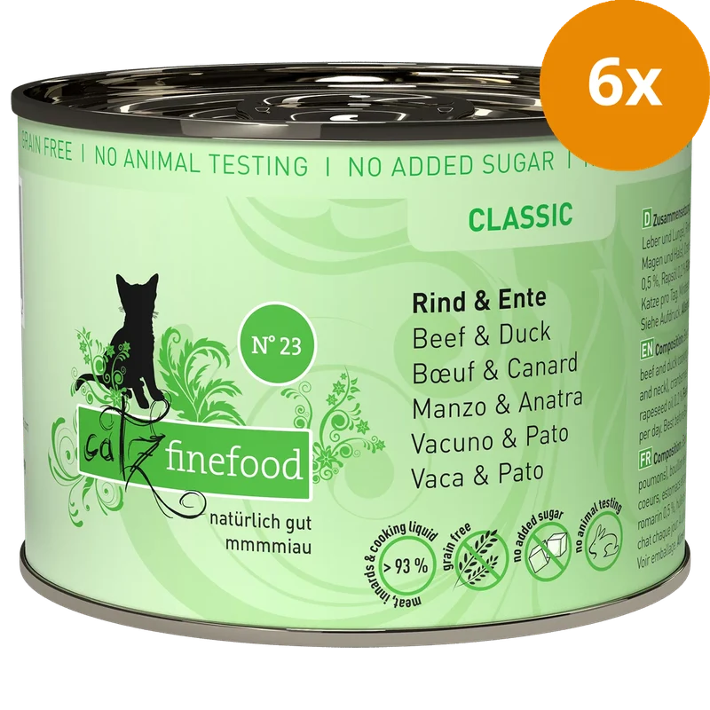 catz finefood No. 23 Rind&Ente 200 g