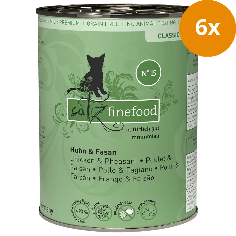 catz finefood No. 15 Huhn&Fasan 400 g