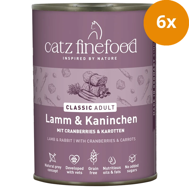 catz finefood No. 11 Lamm&Kaninchen 400 g