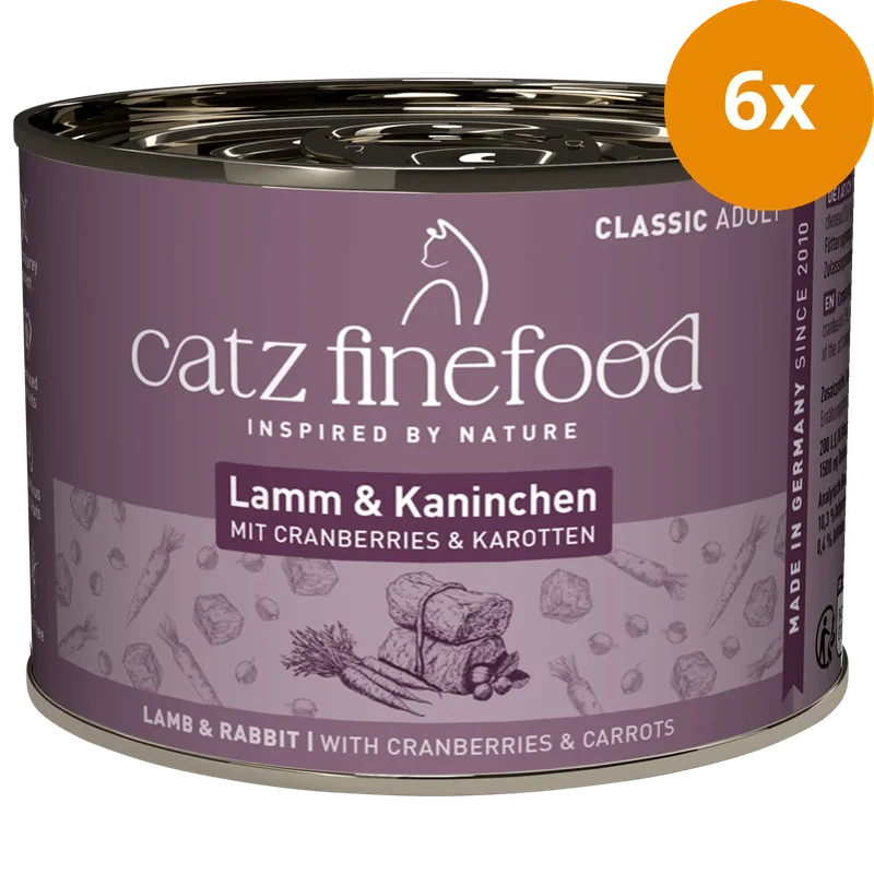 catz finefood No. 11 Lamm&Kaninchen 200 g