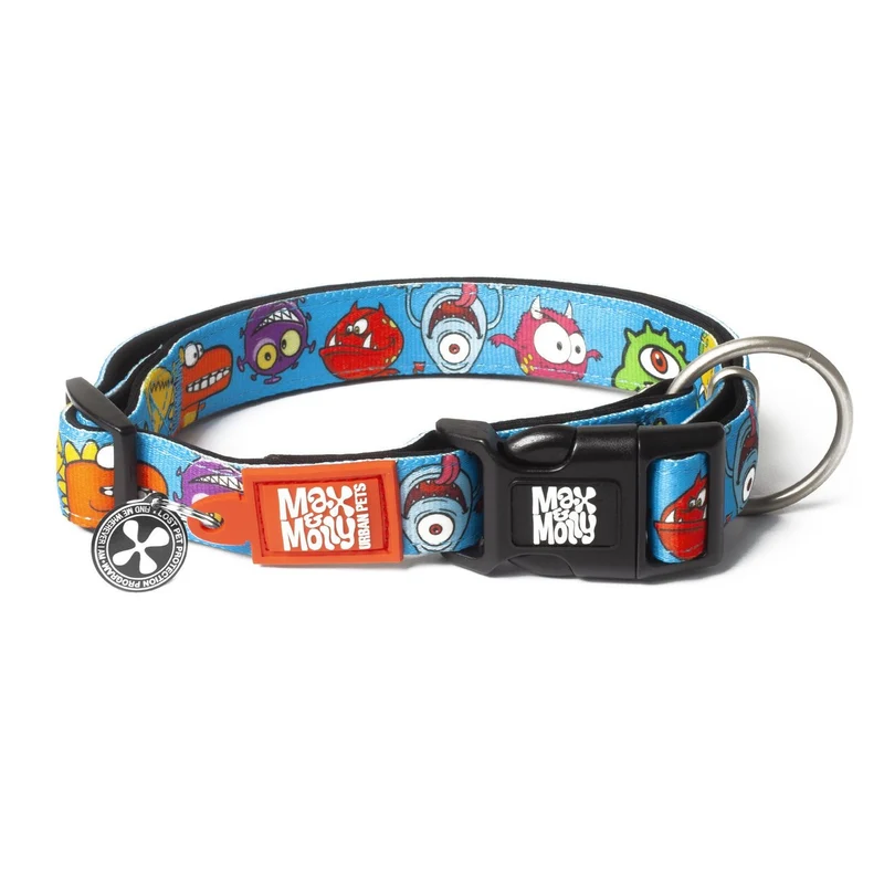 Max & Molly Smart ID Hundehalsband Little Monsters