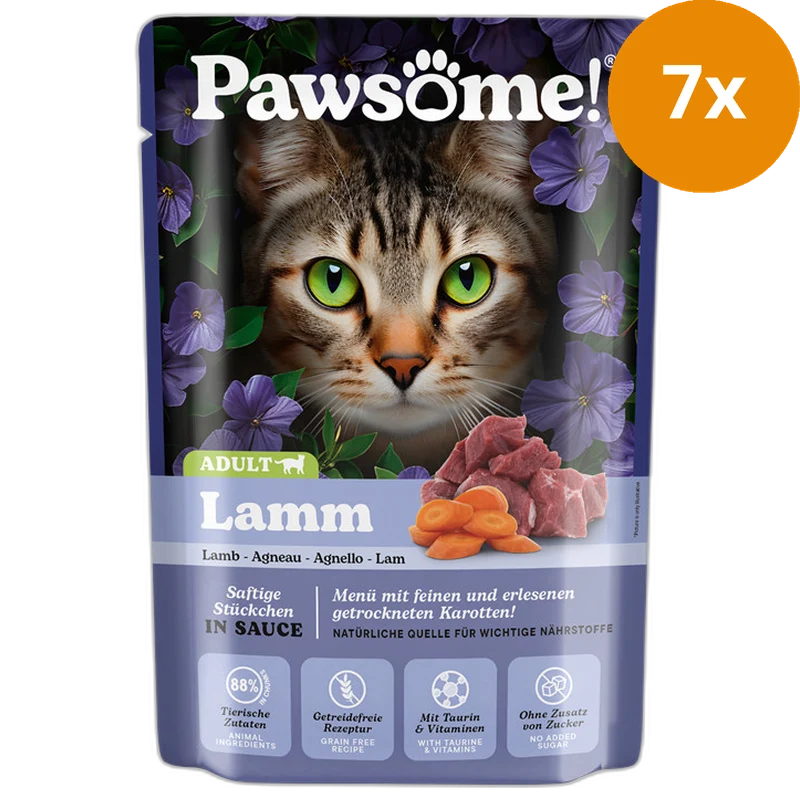 Pawsome! Adult Lamm 85 g