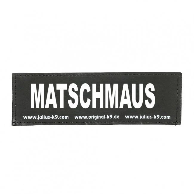 Julius K9 Logo Klettsticker klein M - Z