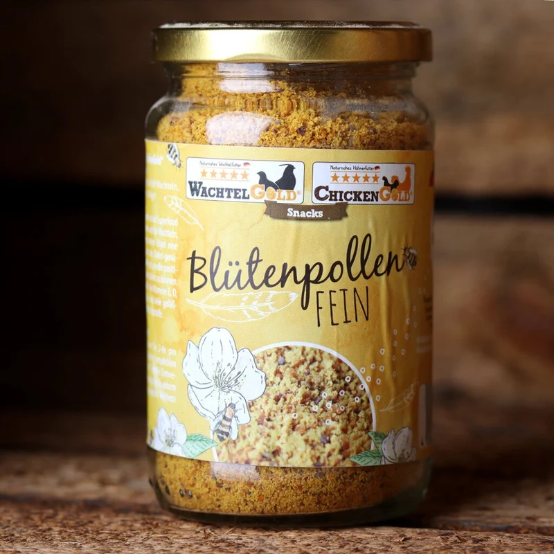 BLÜTENPOLLEN FEIN 200G WACHTELGOLD®