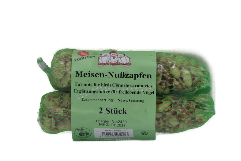 Meisen- Nusszapfen für Wildvögel von Rudloff