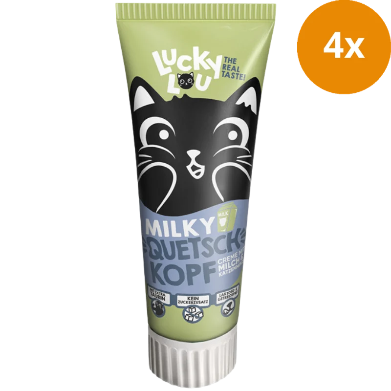 Lucky Lou Quetschkopf Adult Milch 75 g