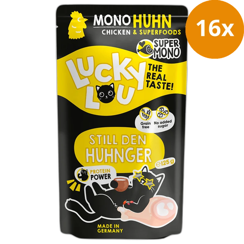 Lucky Lou SuperMono Huhn 125 g