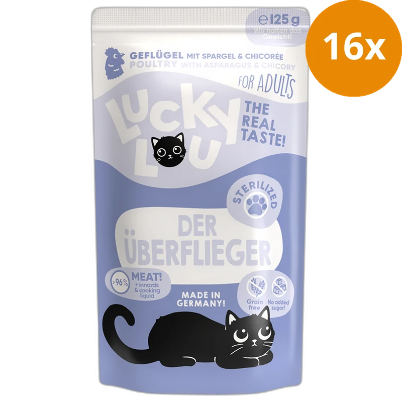 Lucky Lou PB Lifestage Sterilized Geflügel 125 g