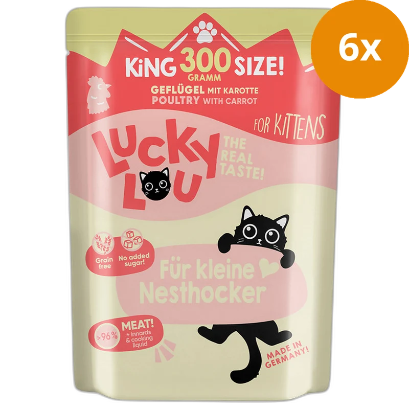 Lucky Lou LS PB Kitten Geflügel 300 g