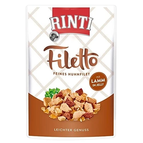 Rinti Filetto Jelly Nassfutter für Hunde