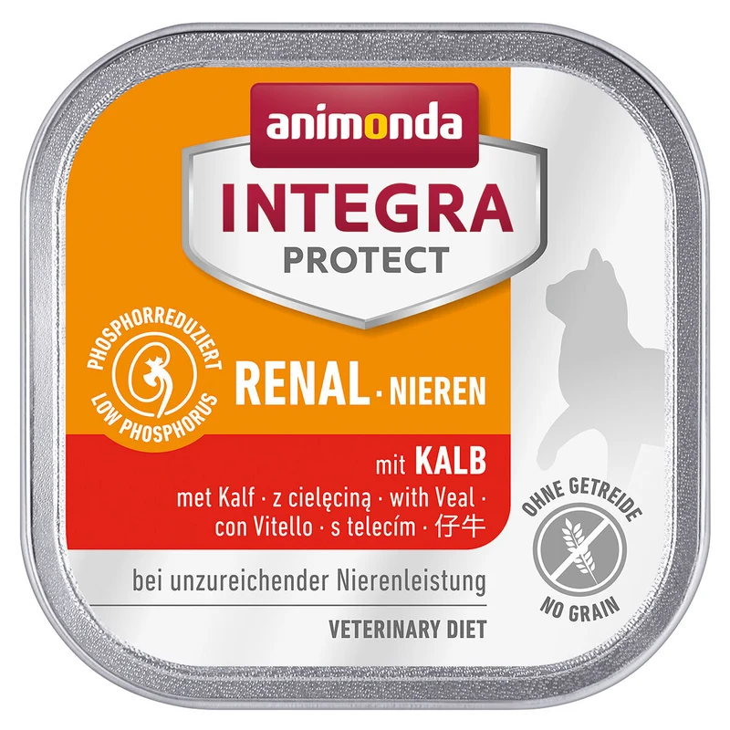 Animonda Integra Protect Niere Katzenfutter Schälchen