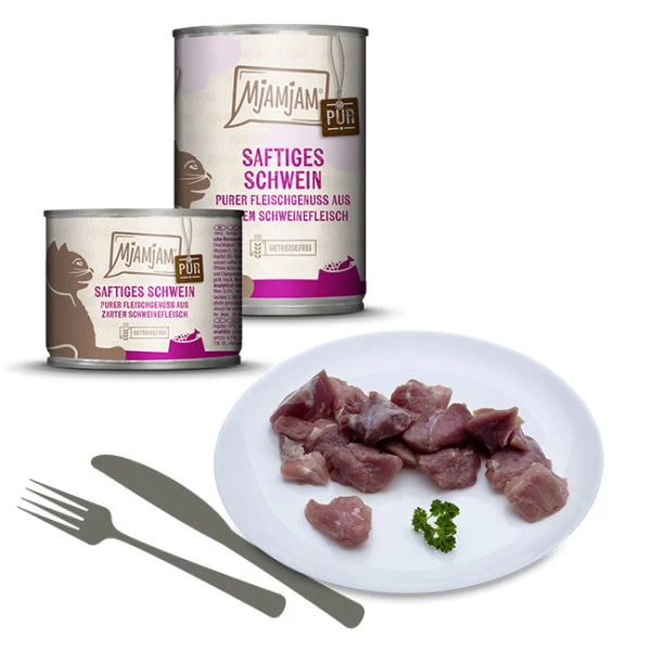 Mjamjam - saftiges Schwein PUR