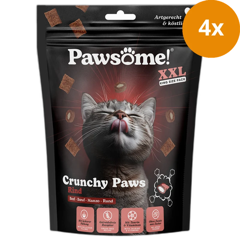 Pawsome! Crunchy Paws Rind 150 g