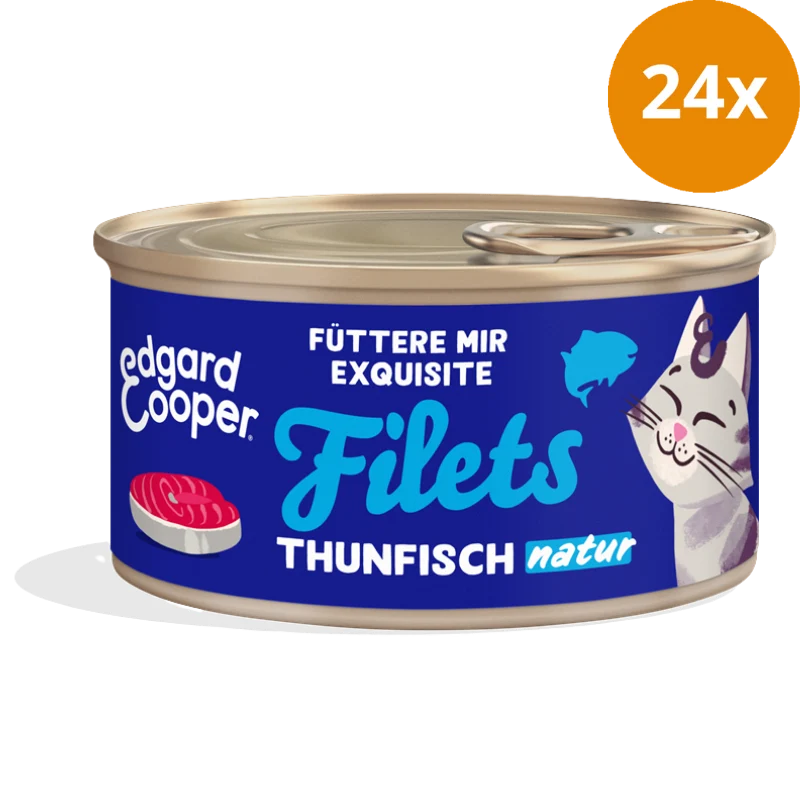Edgard & Cooper Filets Frischer Wildfang-Thunfisch 70 g