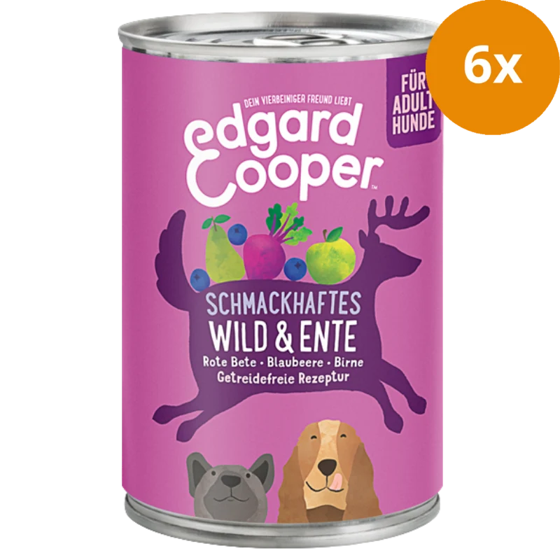 Edgard & Cooper Dog Wild & Ente Adult 400 g