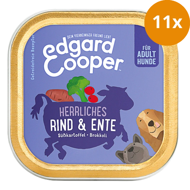 Edgard & Cooper Dog Rind & Ente Adult 150 g