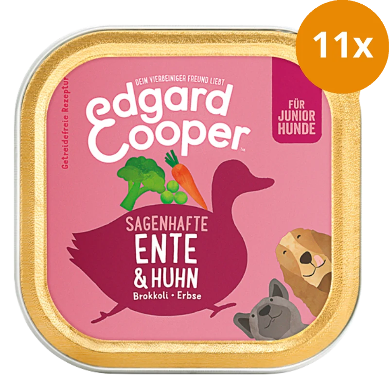 Edgard & Cooper Dog Ente & Huhn Puppy 150 g