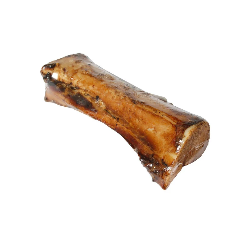 Beeztees Hundesnack getrocknetes Rindermarkknochen in Folie