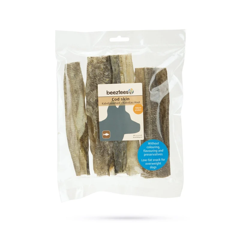 Beeztees Kabeljauhaut Hundesnack