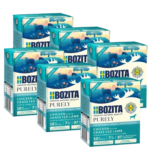Bozita Purely Paté mit Lamm 370 g Tetra