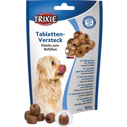 TRIXIE Tabletten-Versteck, Snacks zum Befüllen 100 g