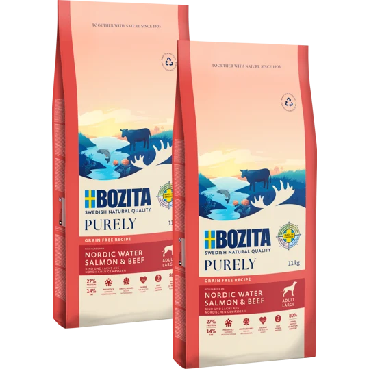Bozita Dog Purely Adult Large mit Lachs & Rind