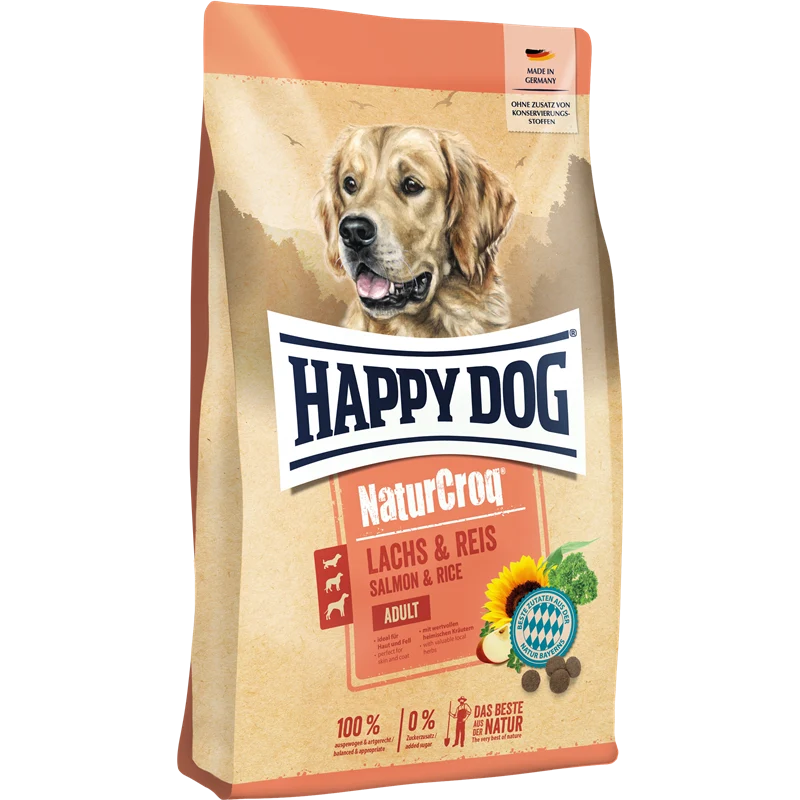 Happy Dog NaturCroq Lachs & Reis
