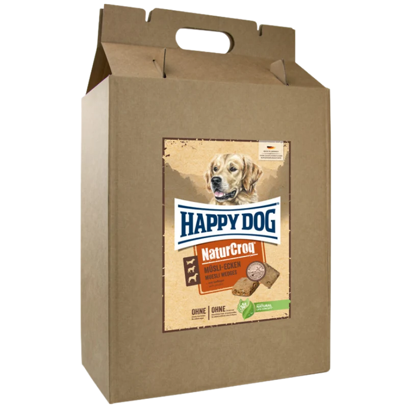 Happy Dog NaturCroq Müsli-Ecken mit Geflügel 5 kg