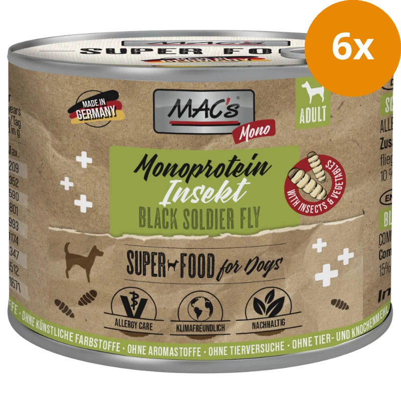 MAC's Dog Mono Insekten 180 g