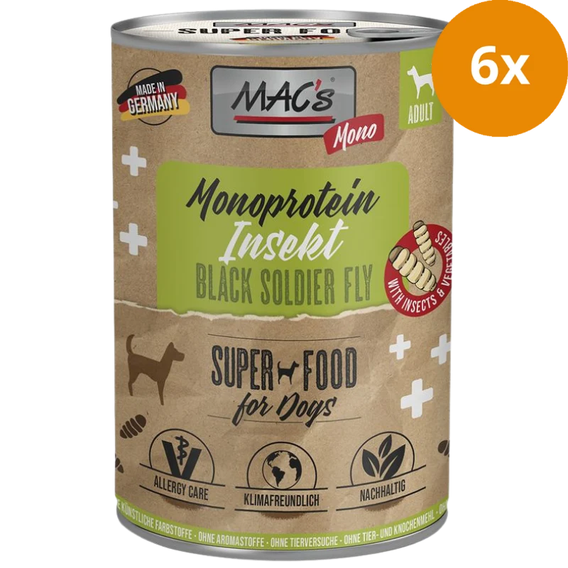 MAC's Dog Mono Insekten 375 g