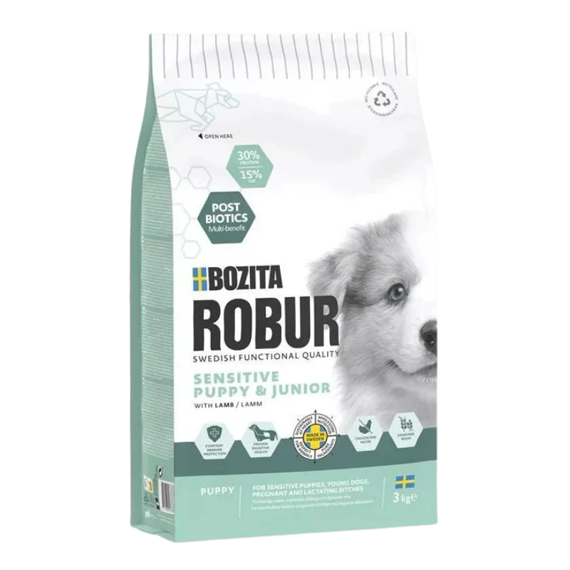 Bozita Robur Sensitive Grain Free Puppy Lamm