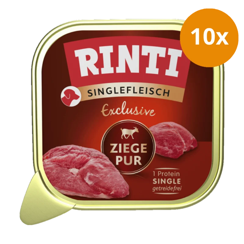 Rinti Singlefleisch Schale Exclusive Ziege pur 150 g
