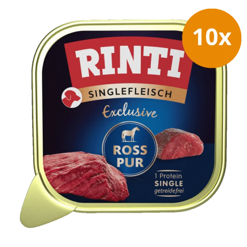 Rinti Singlefleisch Schale Exclusive Ross pur 150 g