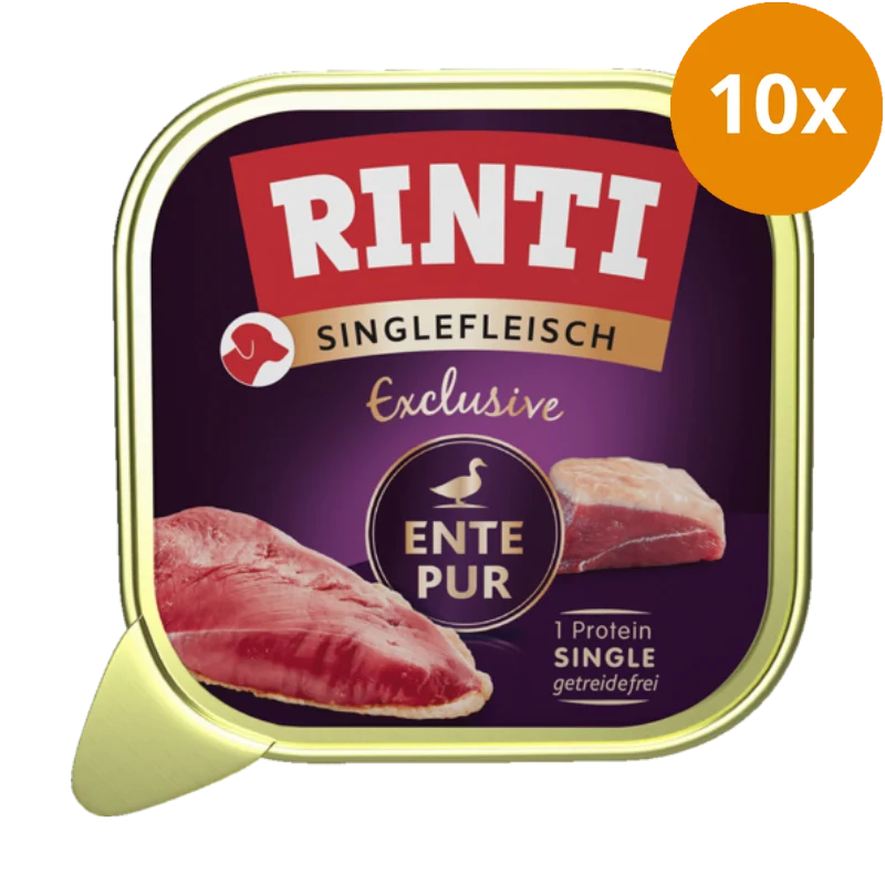 Rinti Singlefleisch Schale Exclusive Ente pur 150 g