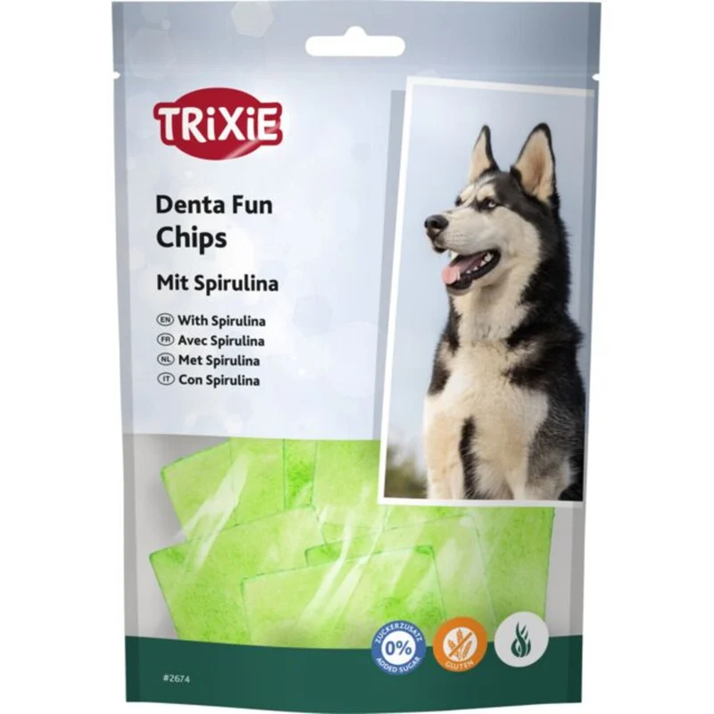 Kauchips mit Spirulina Algen für Hunde