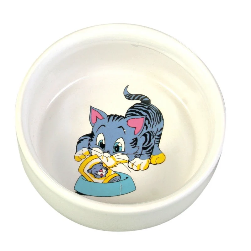 Katzennapf Kitten mit Motiv