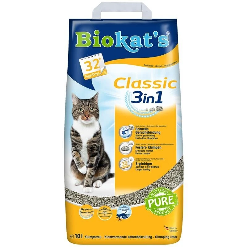 Biokats Classic Katzenstreu 3in1