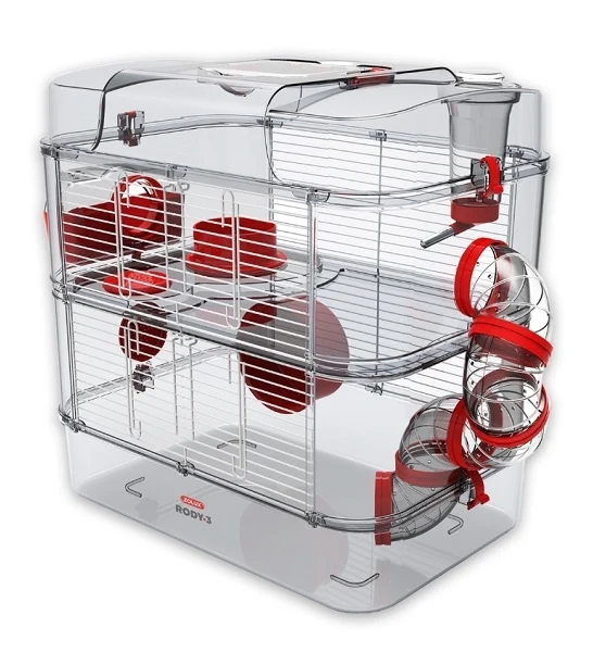 Zolux Rody 3 Duo Rodent Cage for Small Pets 40.5x27x41cm