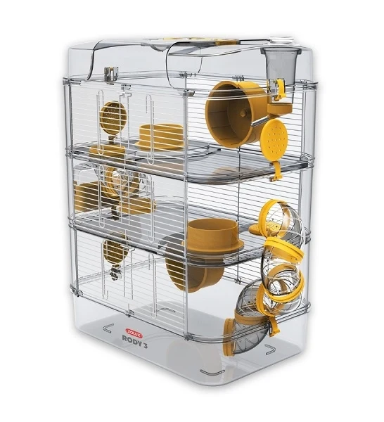 Zolux Rody 3 Trio Rodent Cage for Small Pets 53x27x41cm
