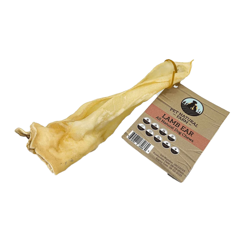 Pet Natural Farm Lamb Ear Dog Treats 1PC